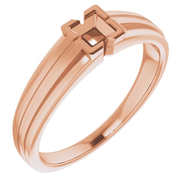 Bezel-Set Ring