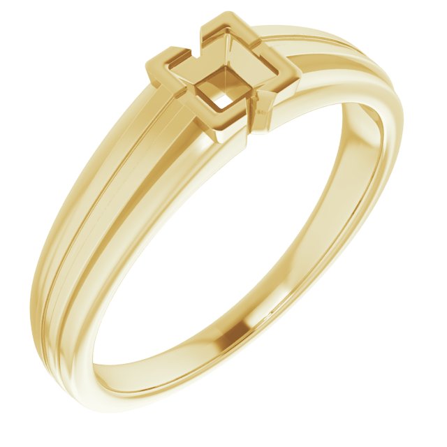 Bezel-Set Ring