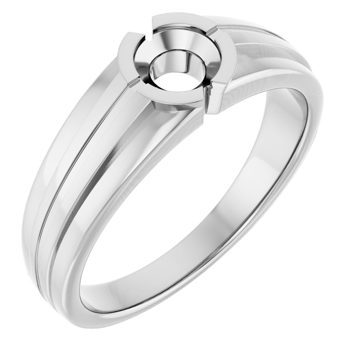 Bezel-Set Ring
