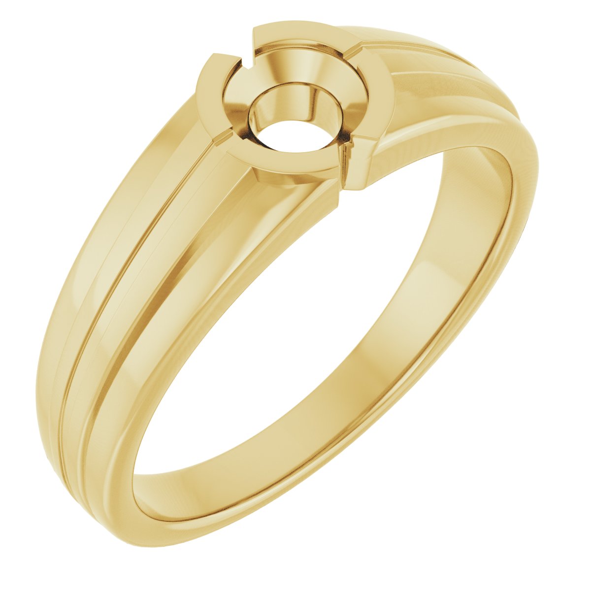 Bezel-Set Ring