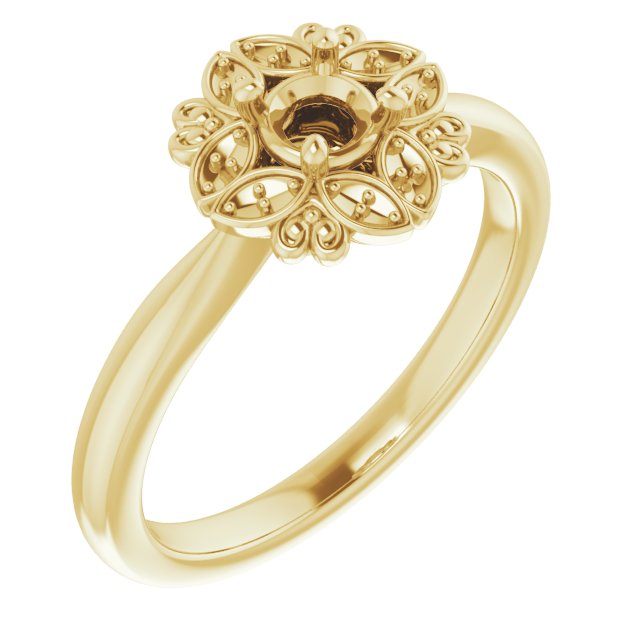 14k Yellow Gold