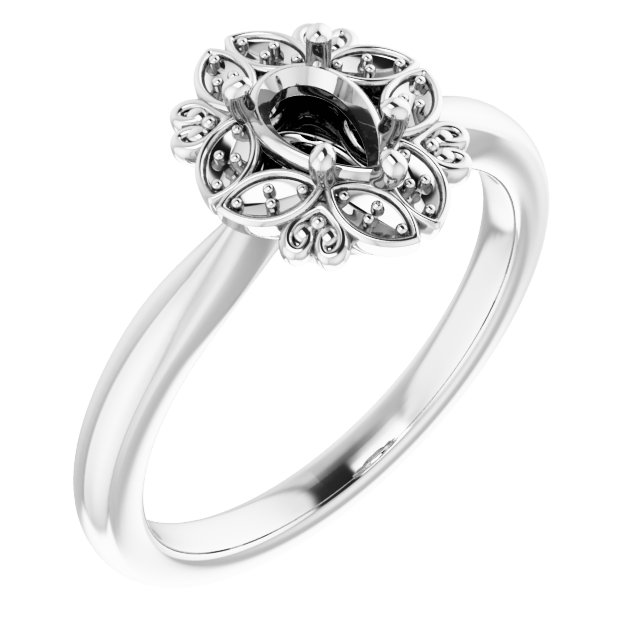 Halo-Style Ring