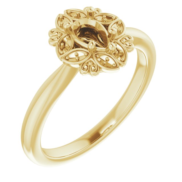 14k Yellow Gold