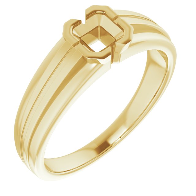 Bezel-Set Ring