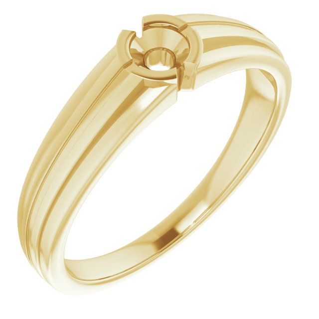 Bezel-Set Ring