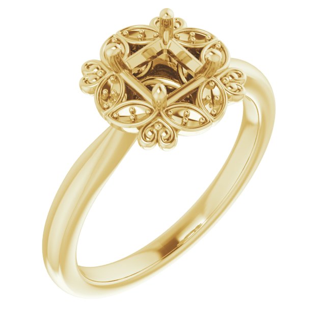 14k Yellow Gold