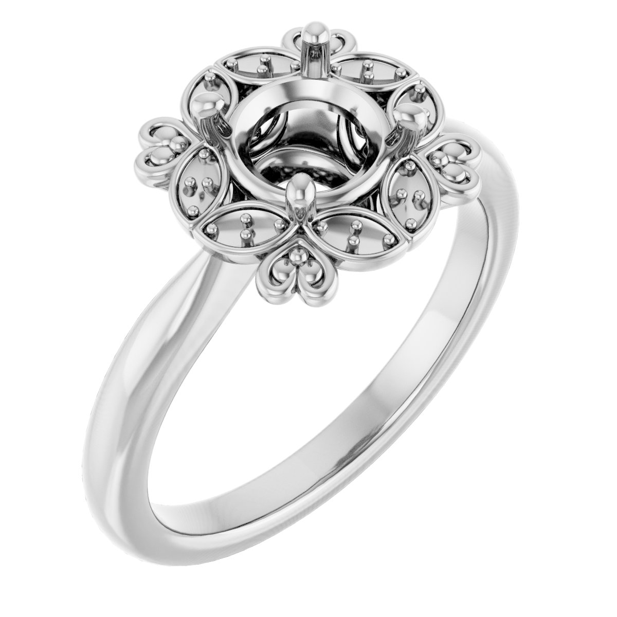 Halo-Style Ring