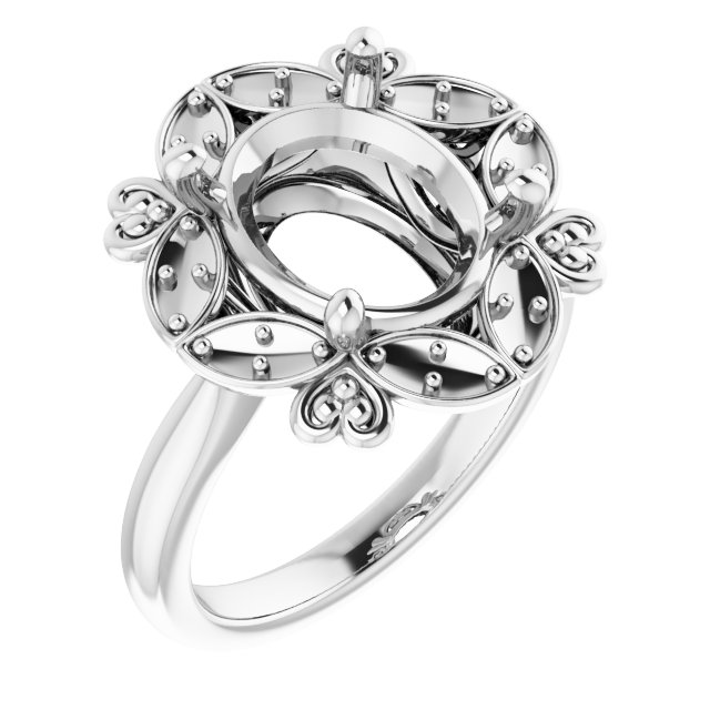 Halo-Style Ring