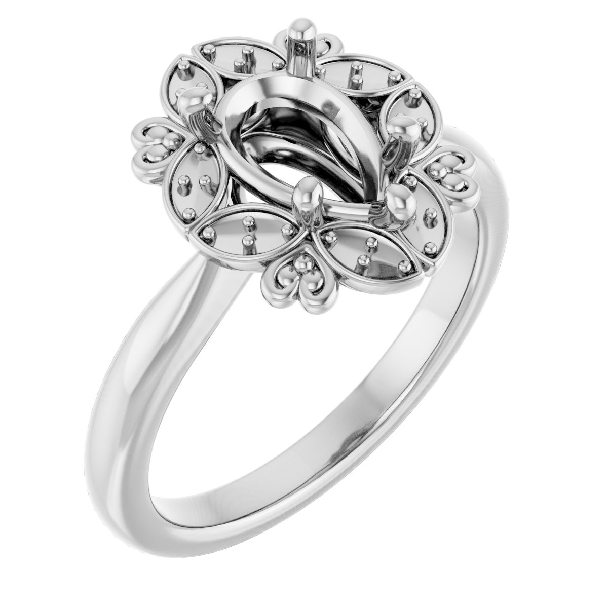 Halo-Style Ring