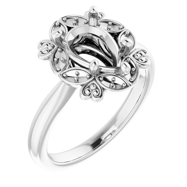 Halo-Style Ring