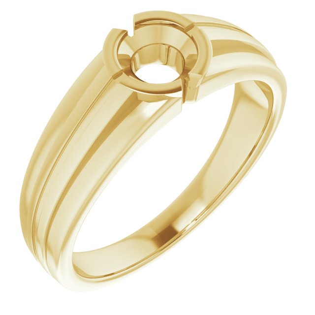 Bezel-Set Ring