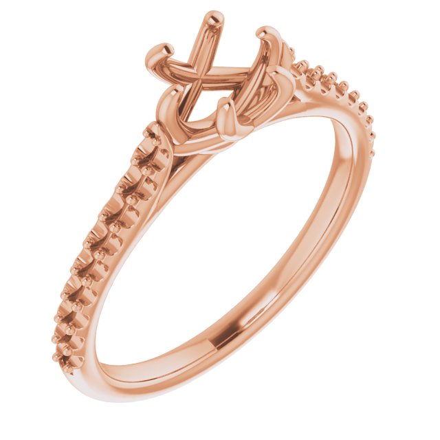 Accented Engagement Ring or Band