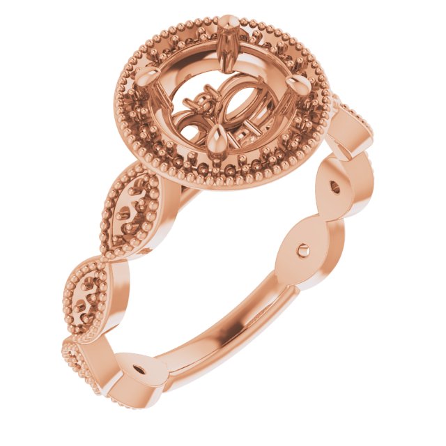 Halo-Style Engagement Ring or Band