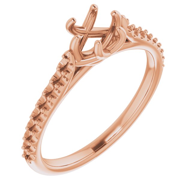 Accented Engagement Ring or Band