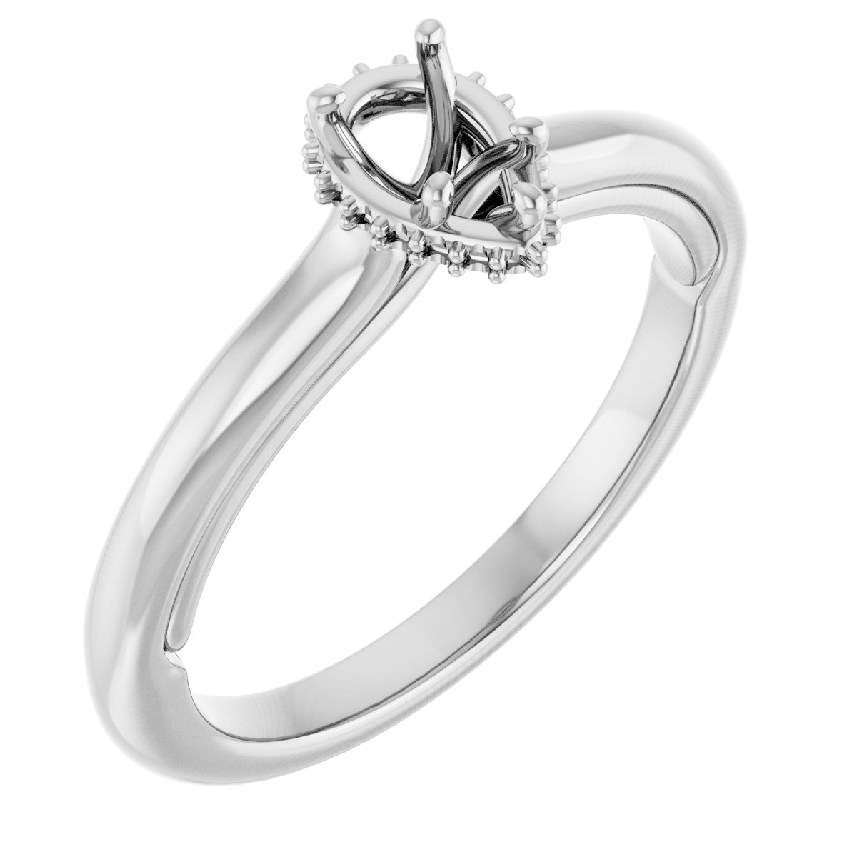 14k White Gold