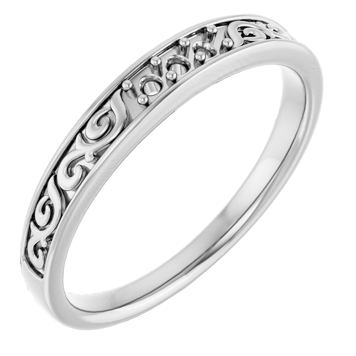 14k White Gold