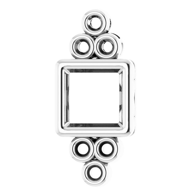 Bezel-Set Accented Pendant