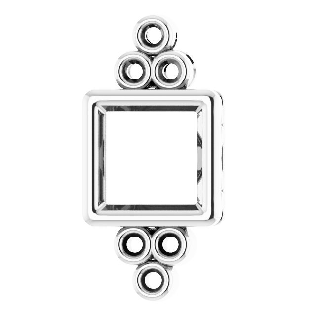Bezel-Set Accented Pendant