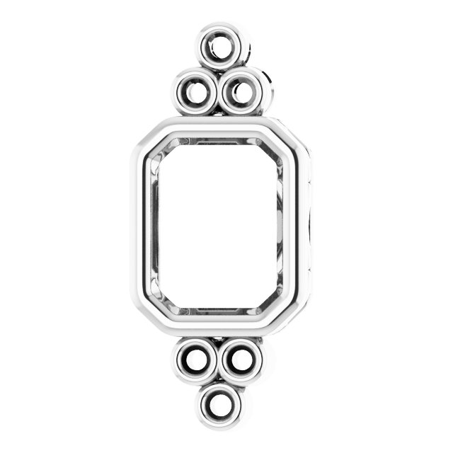 Bezel-Set Accented Pendant