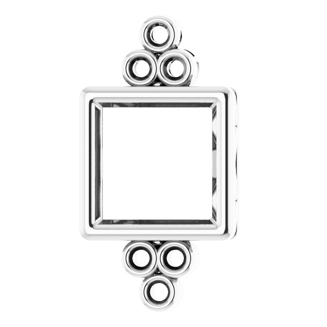 Bezel-Set Accented Pendant