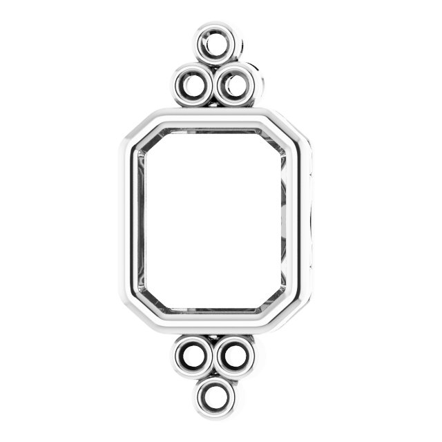 Bezel-Set Accented Pendant
