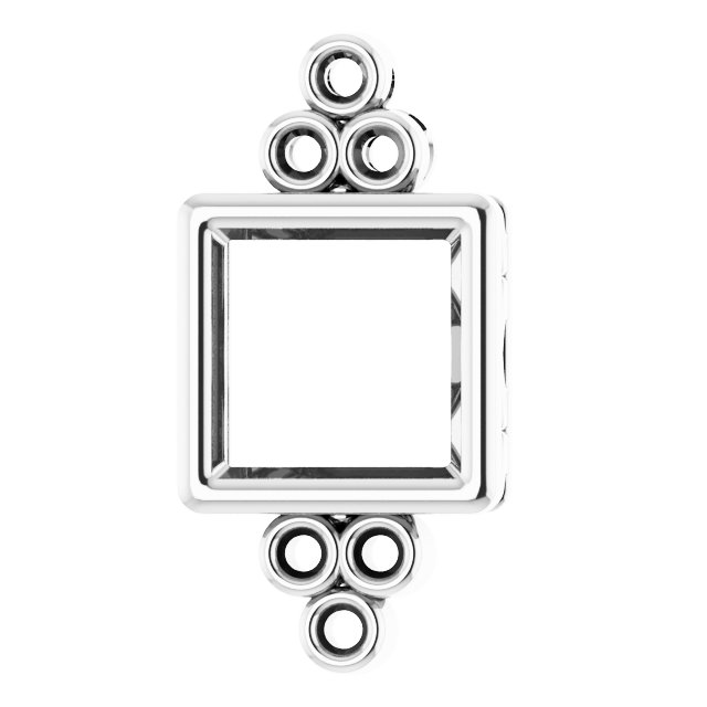 Bezel-Set Accented Pendant
