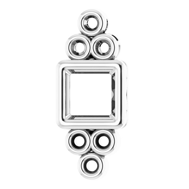 Bezel-Set Accented Pendant