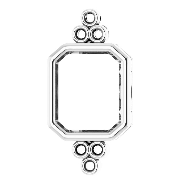 Bezel-Set Accented Pendant