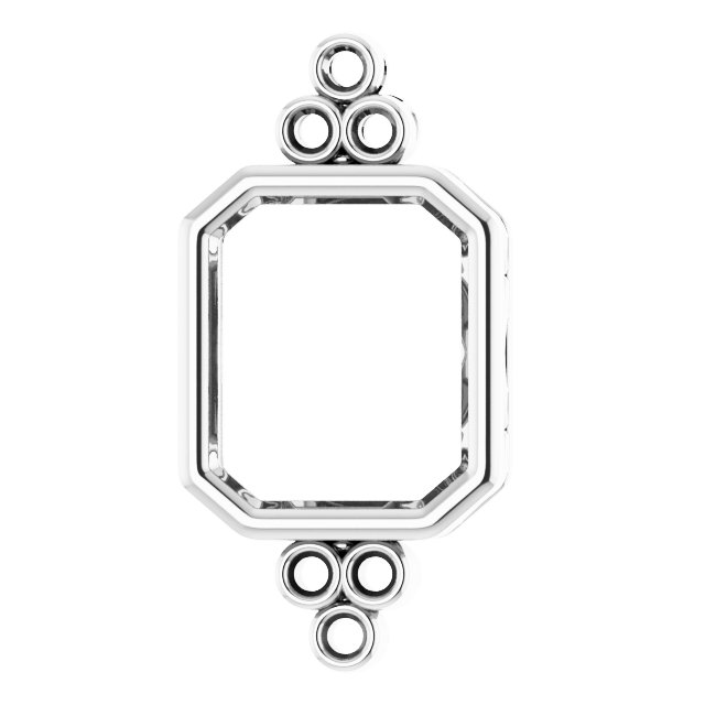 Bezel-Set Accented Pendant