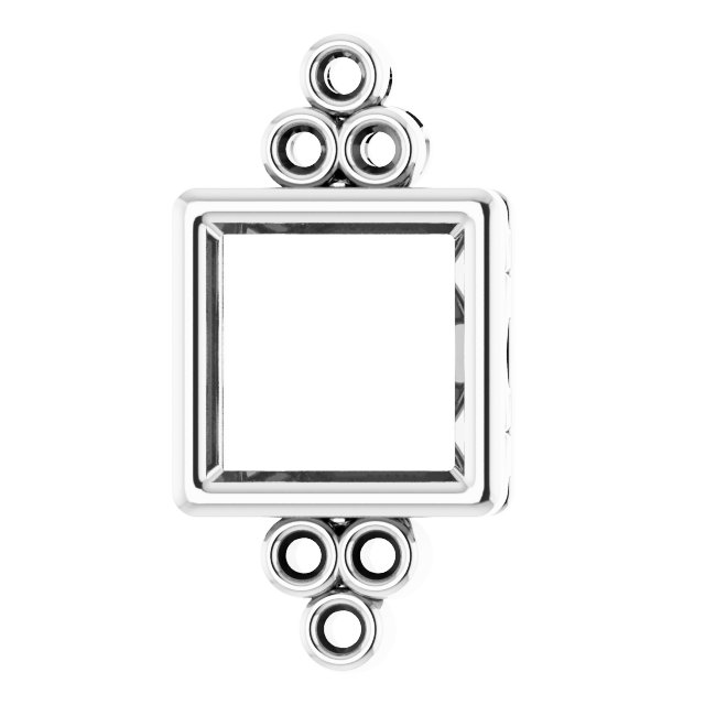 Bezel-Set Accented Pendant
