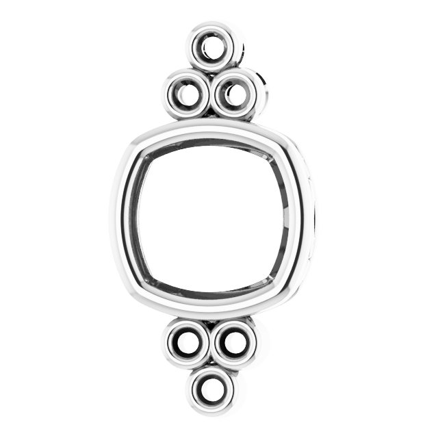 Bezel-Set Accented Pendant