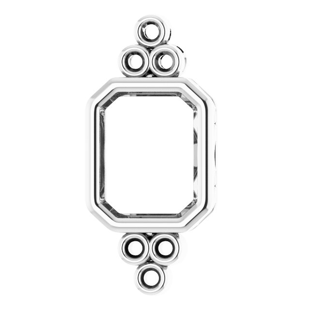 Bezel-Set Accented Pendant