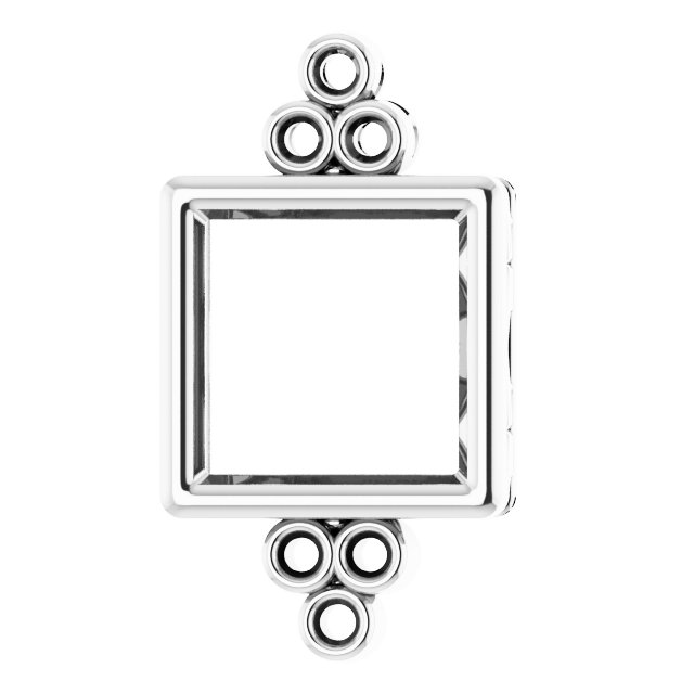 Bezel-Set Accented Pendant