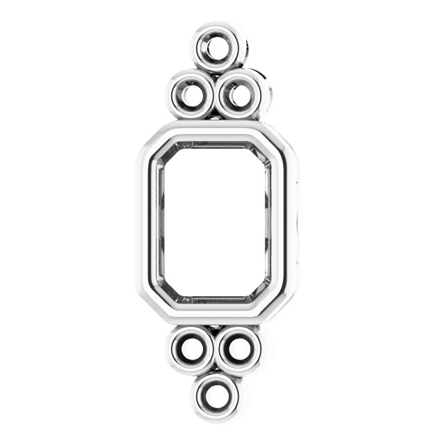 Bezel-Set Accented Pendant