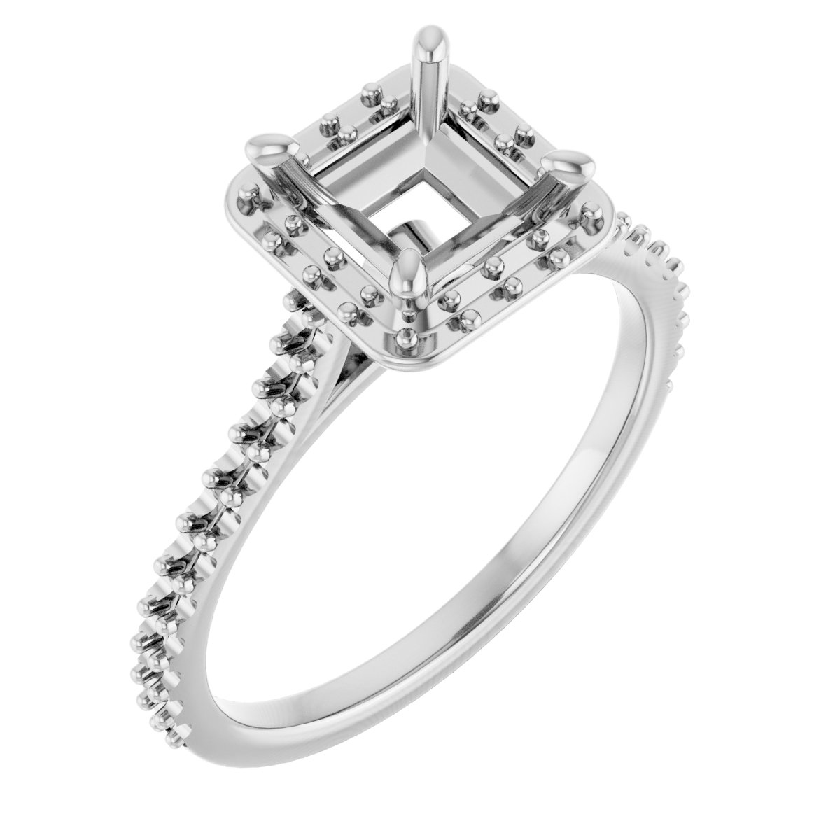 Halo-Style Engagement Ring