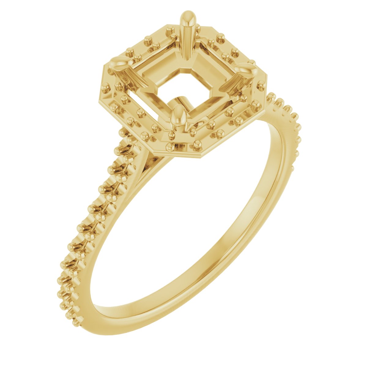 Halo-Style Engagement Ring