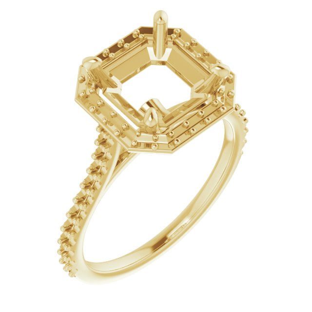 Halo-Style Engagement Ring