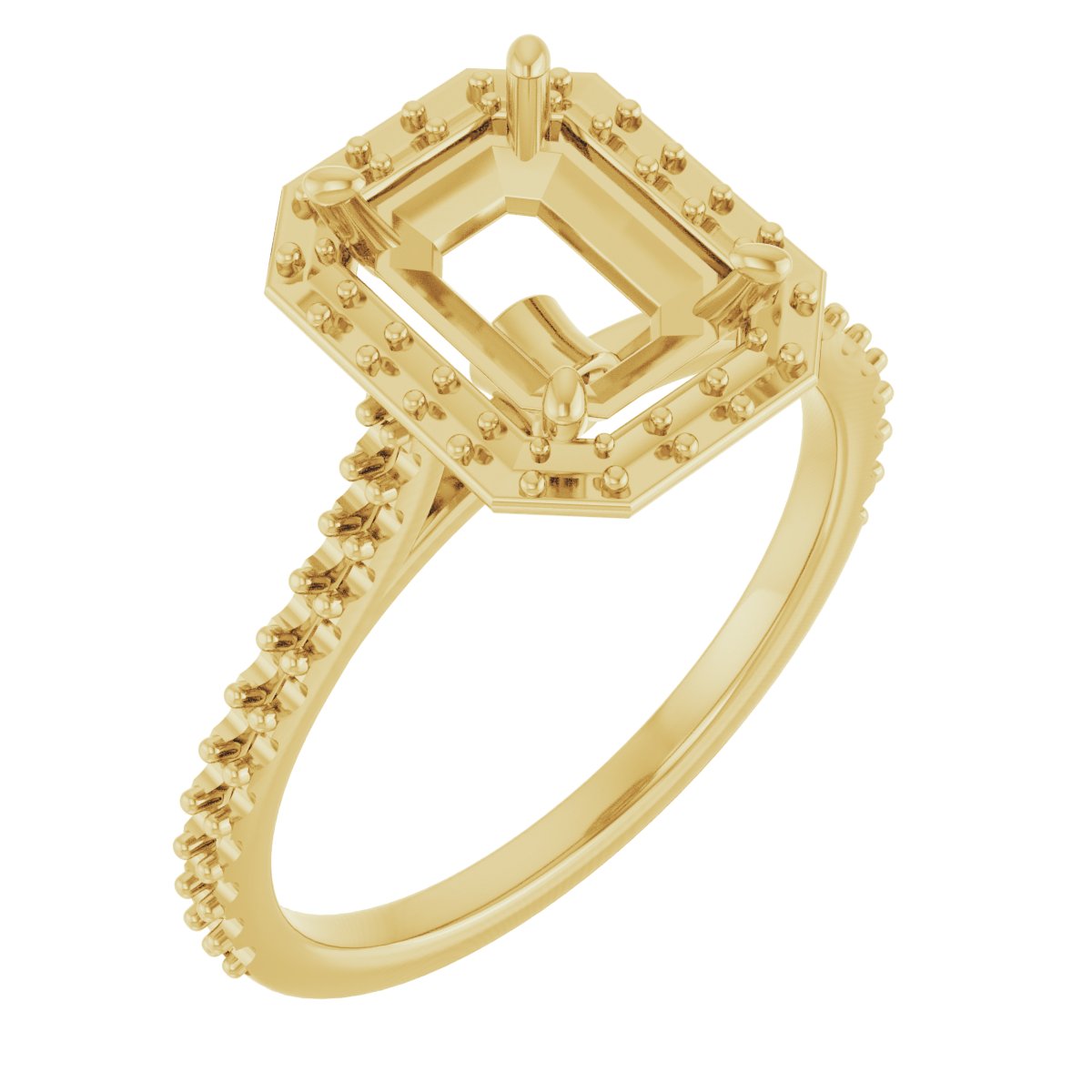 Halo-Style Engagement Ring