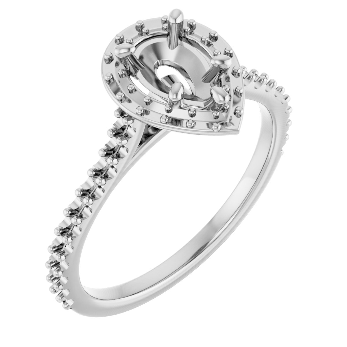 Halo-Style Engagement Ring
