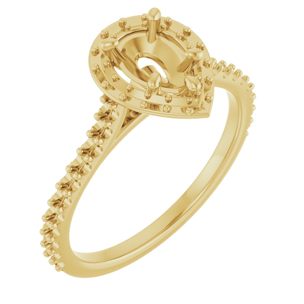 Halo-Style Engagement Ring