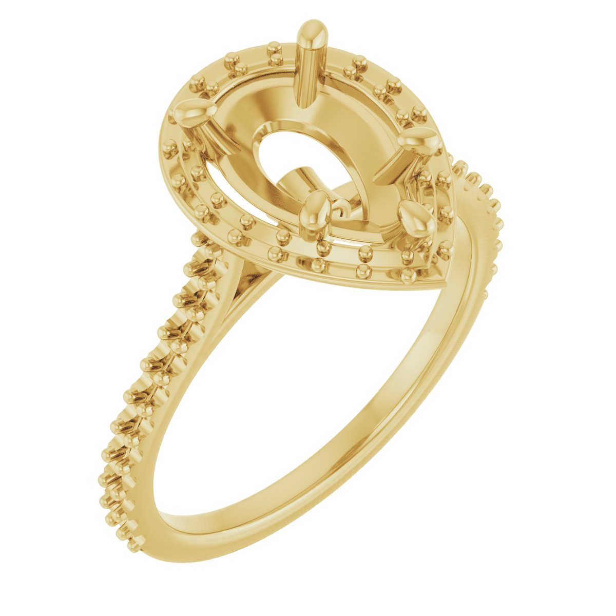 Halo-Style Engagement Ring