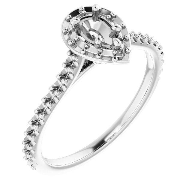 Halo-Style Engagement Ring