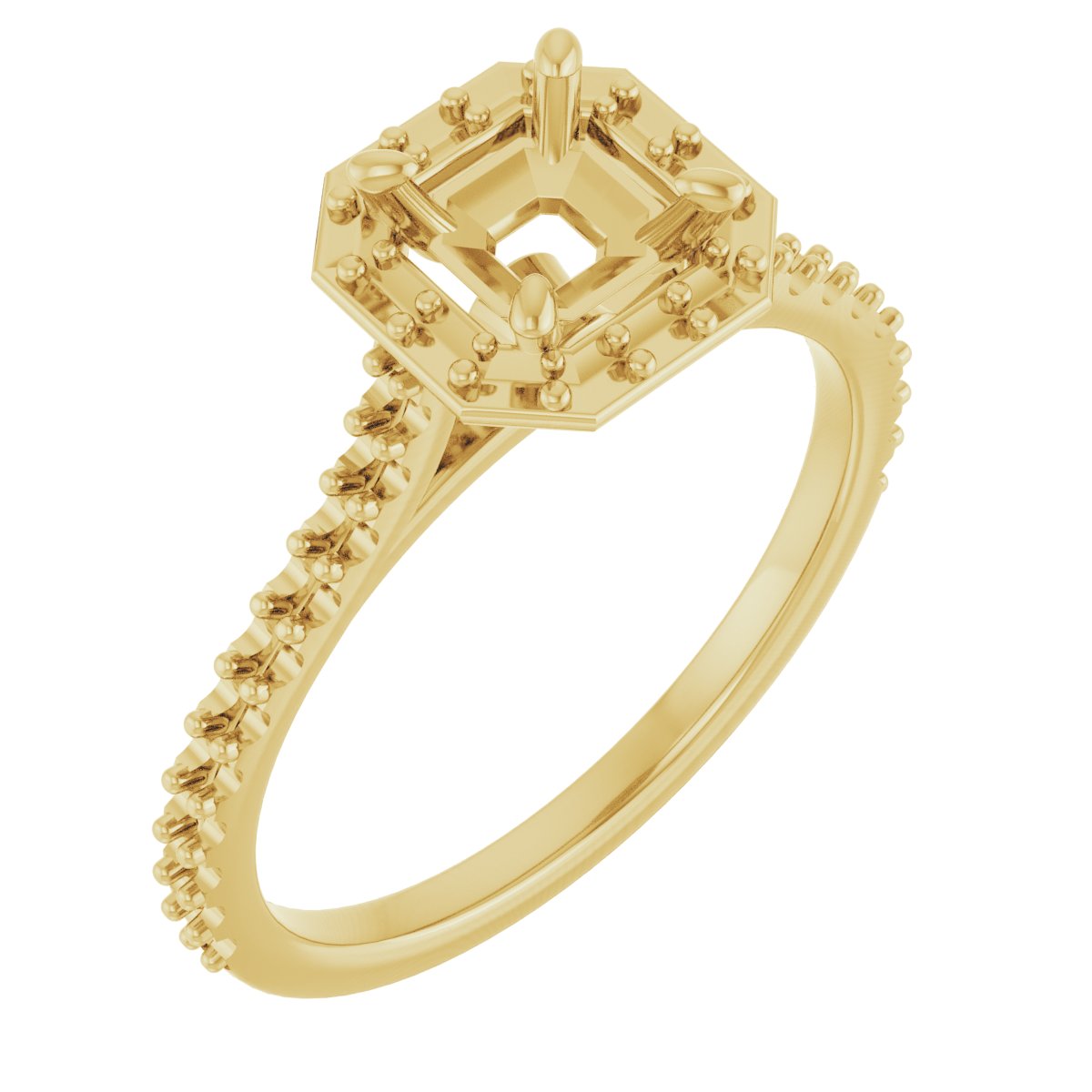 Halo-Style Engagement Ring