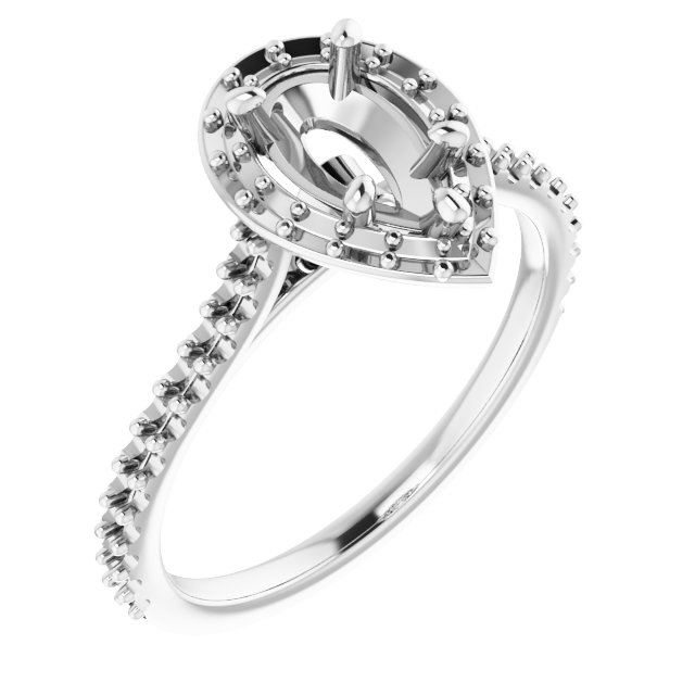 Halo-Style Engagement Ring