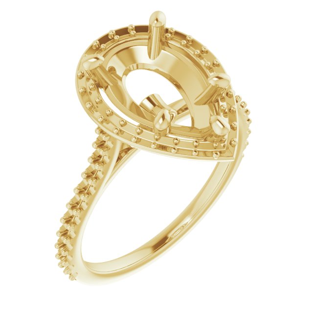 Halo-Style Engagement Ring