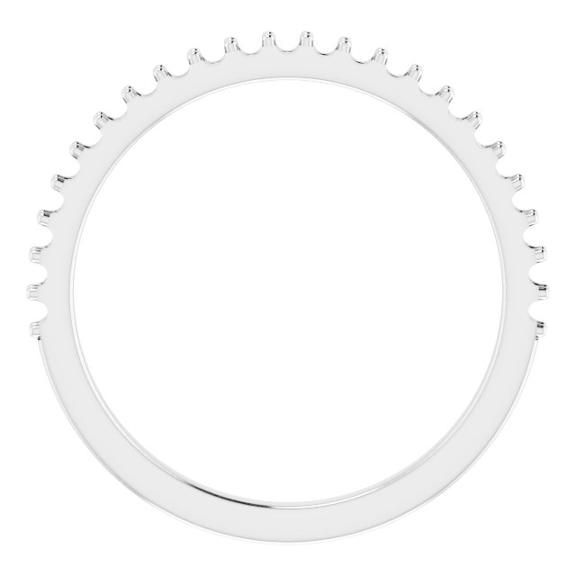 Band Mounting for 10x10 mm Heart Ring view 2