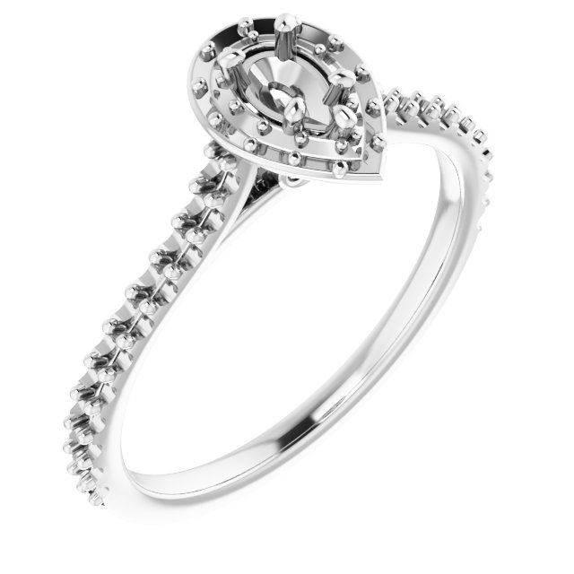 Halo-Style Engagement Ring