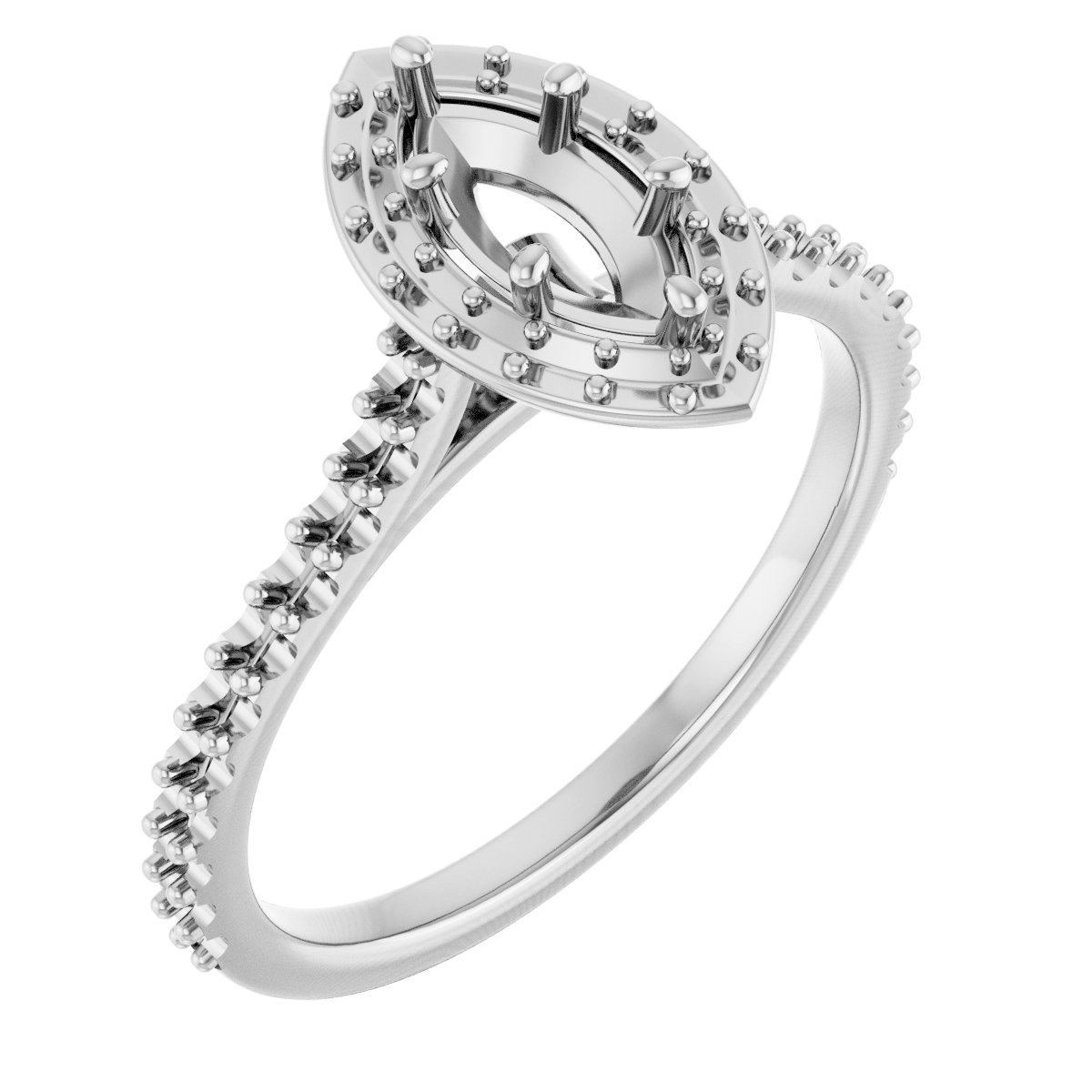 14k White Gold