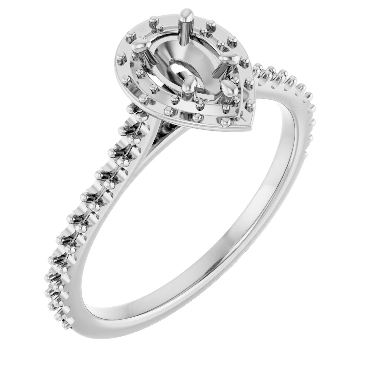 Halo-Style Engagement Ring