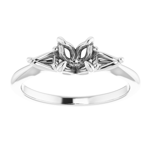 Natural Peridot & 1/4 CTW Natural Diamond Ring view 3